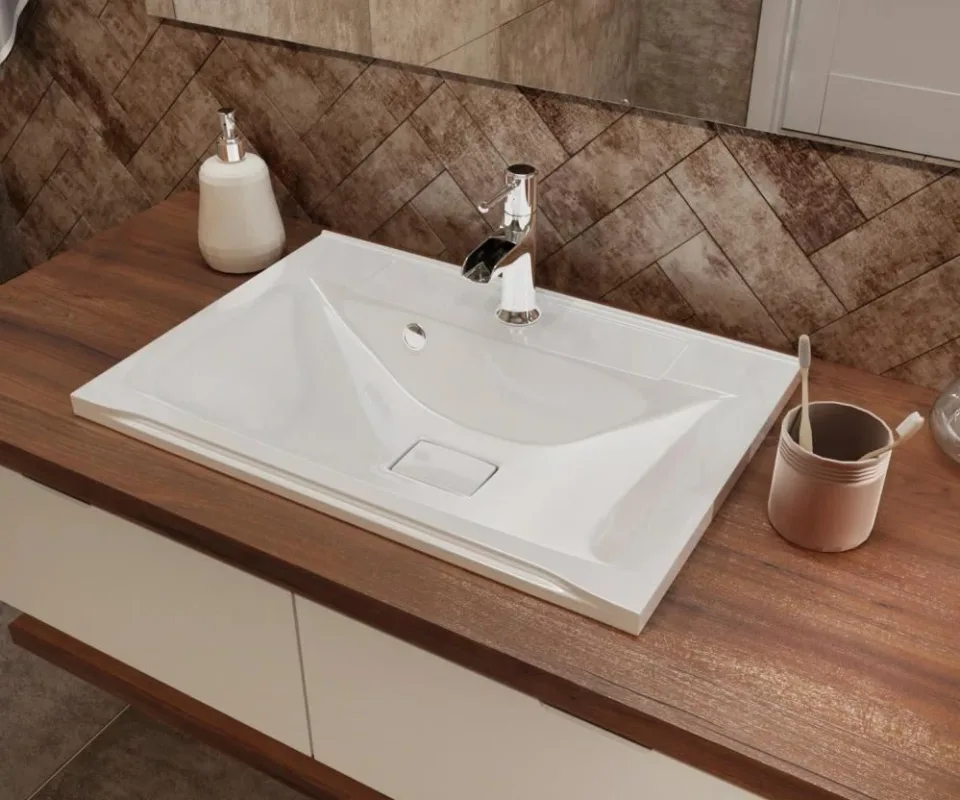 Встраиваемая раковина Madera Milen 65*45
