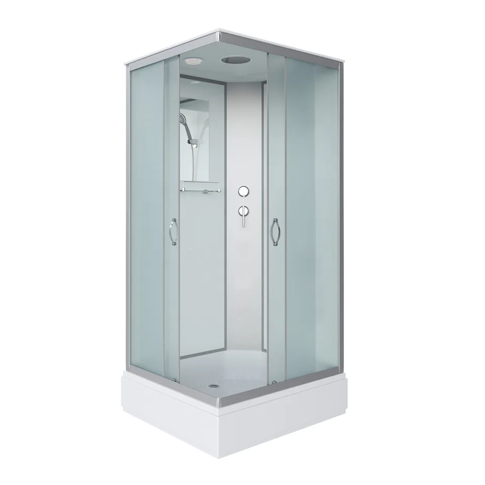 Душевая кабина Niagara Classic NG-33984-14Q (90х80х215) средний поддон(26см),стекло матовое,4 места