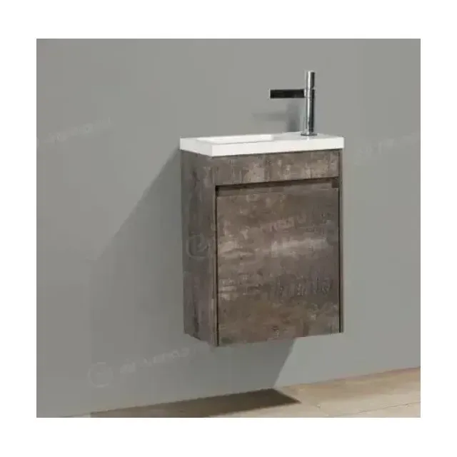 Тумба с раковиной BelBagno Пьетра (Pietra) Мини (Mini) 46 левая камень