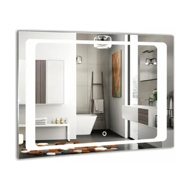 Зеркало Silver Mirrors Фортуна 80*60 с Led-подсветкой сенсорный выключатель