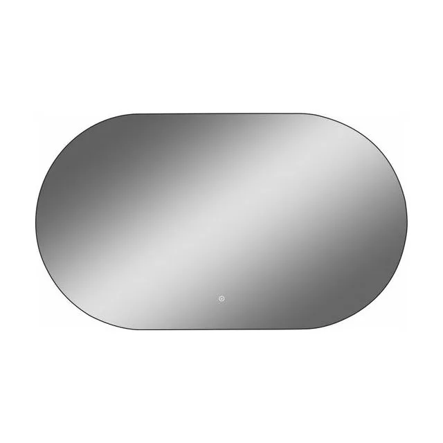 Зеркало Zled-F с LED-подсветкой, 100*60см, овальное