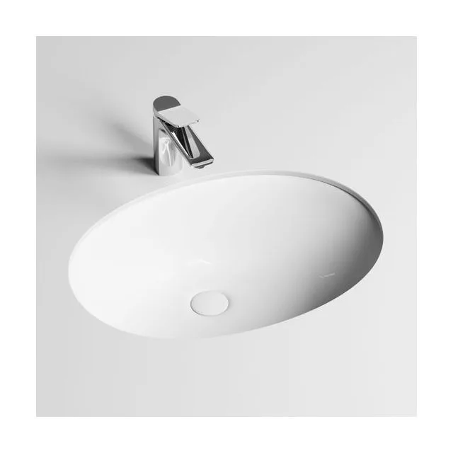 Раковина из сантехнического фарфора Ceramica Nova Элемент (Element) 52 см CN6076 встраиваемая цвет белый