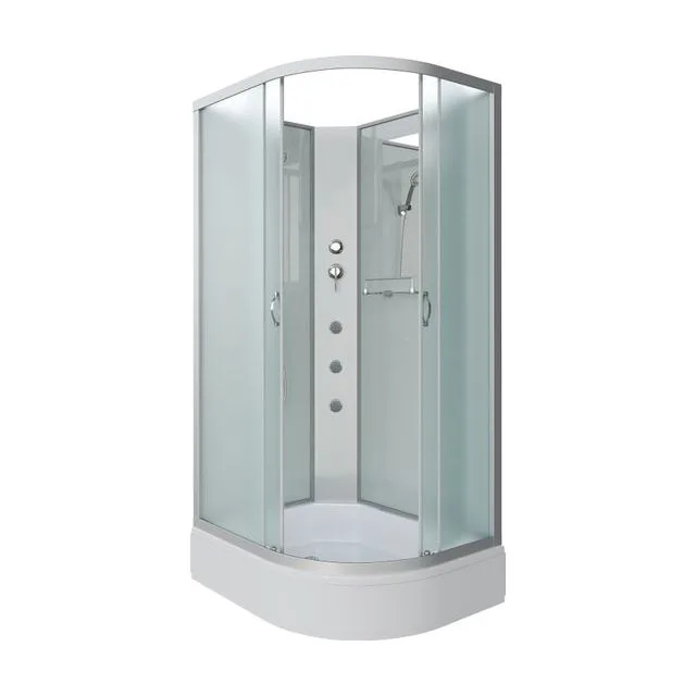 Душевая кабина Niagara Classic NG-33974-14LBKG (90х70х200) средний поддон(26см),стекло матовое