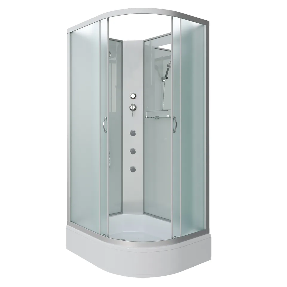 Душевая кабина Niagara Classic NG-33194-14LBKG (110х90х200) средний поддон(26см),стекло матовое,4 места