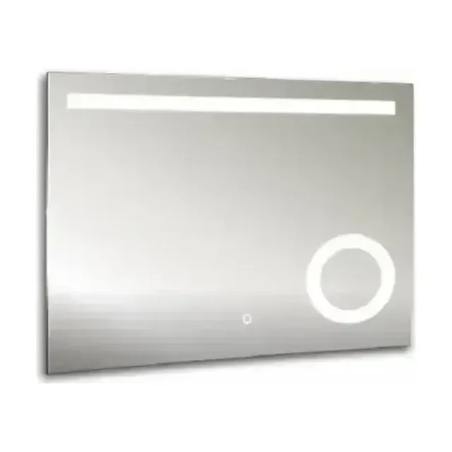 Зеркало Aquanika Cosmo 80*60 AQC6080RU27 c увеличительным зеркалом, подсветкой и сенсорным выключателем