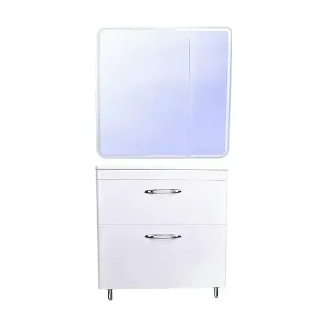 Комплект мебели Style Line Каре 80 напольный белый