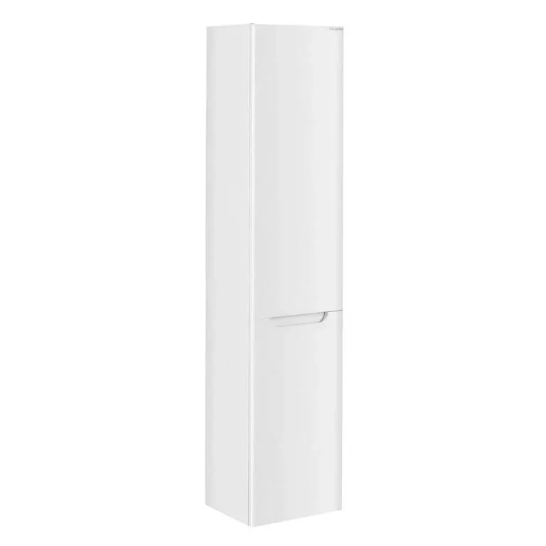Пенал Aquanika Wood 33*150 белый глянец