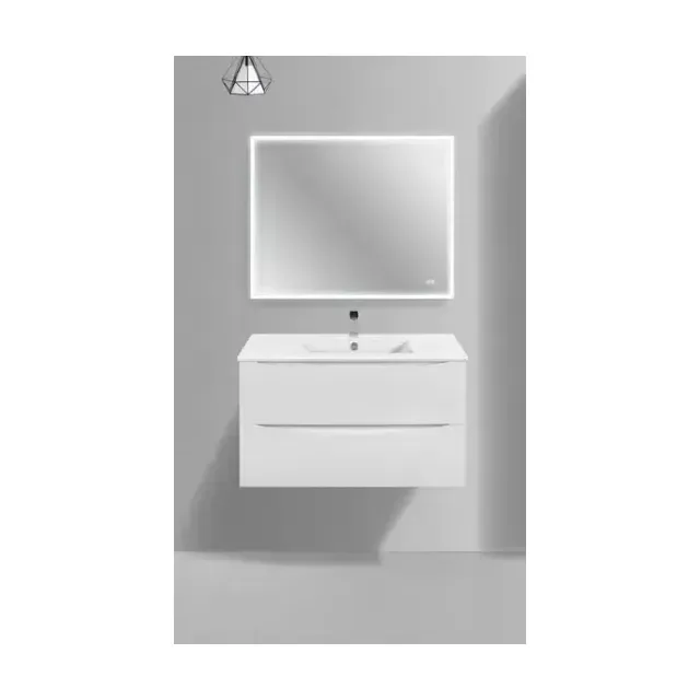 Комплект мебели Vincea Миа (Mia) Слим (Slim) 90 белый глянец