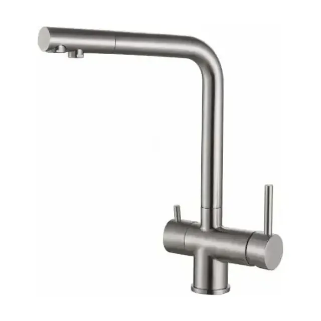 Смеситель Zorg Inox для кухни с функцией подключения фильтра SZR-7039