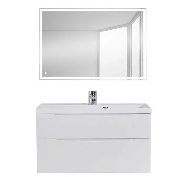 Комплект мебели BelBagno Марино-H60 (Marino-H60) 120 белый глянец