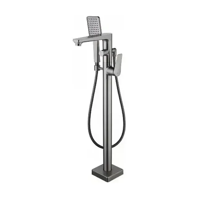 Напольный смеситель Lemark Bronx LM3744GM графит
