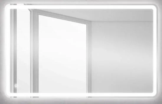 Зеркало BelBagno SPC-MAR-500-600-LED-TCH 50*60 с ЛЕД подсветкой сенсорный выключатель