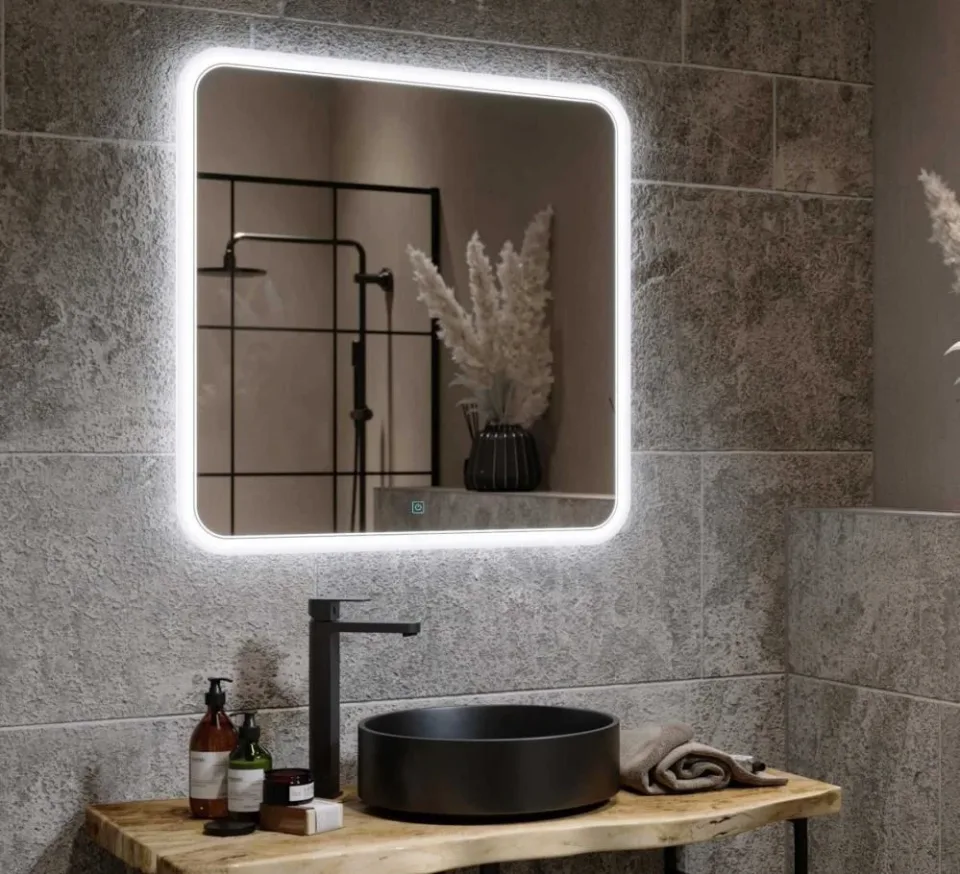 Зеркало Alavann Anna 80 с подсветкой
