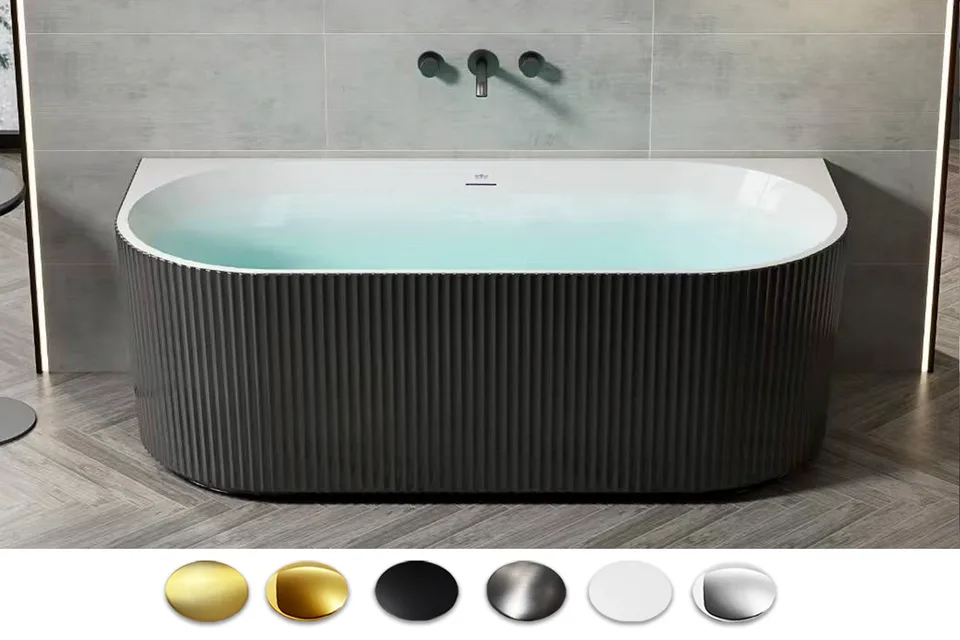 Акриловая ванна NERO RB611903 170х80х58 BL