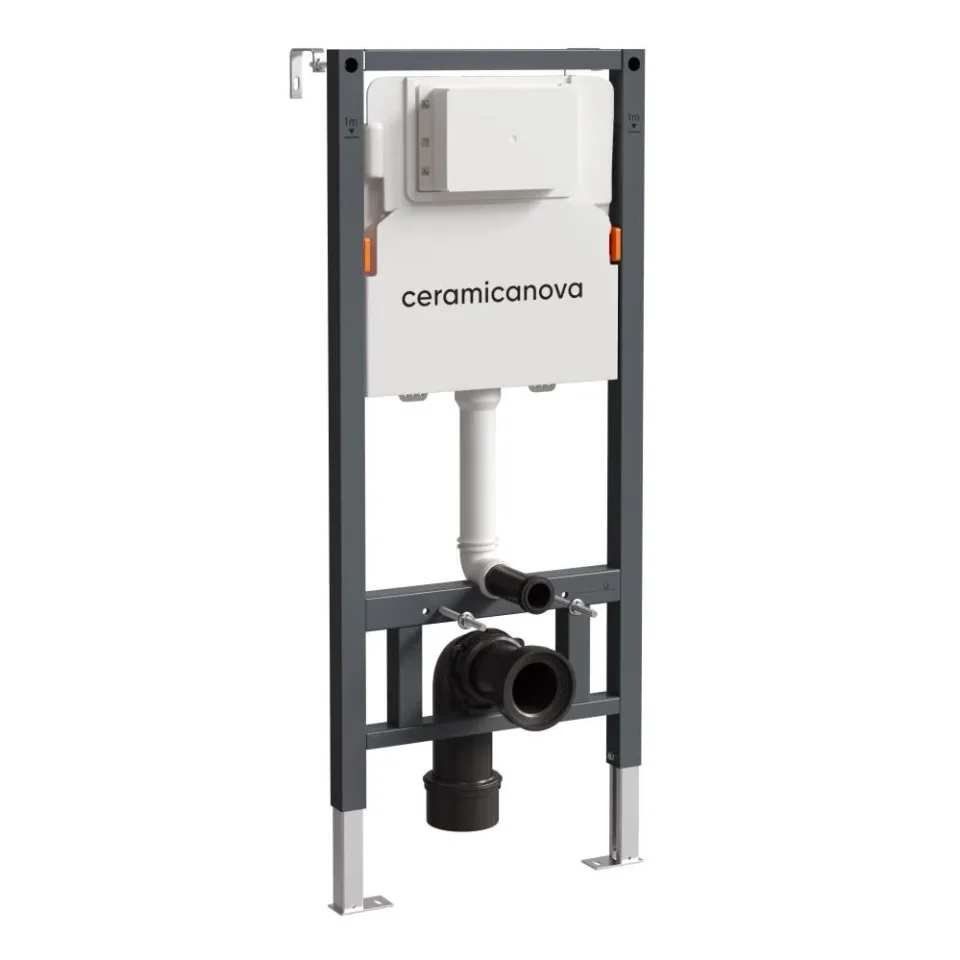 Система инсталляции Ceramicanova для унитазов Balance CN121001 клавиша золото браш
