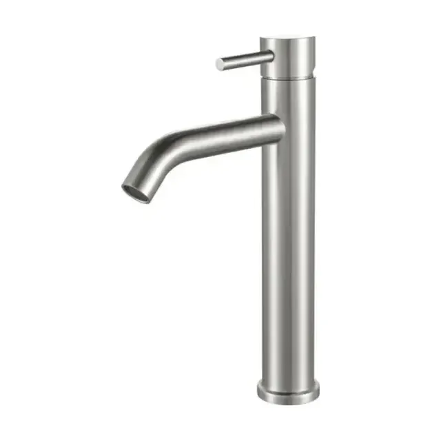 Смеситель Aquanet Steel AF210-11S для раковины сталь, сатин