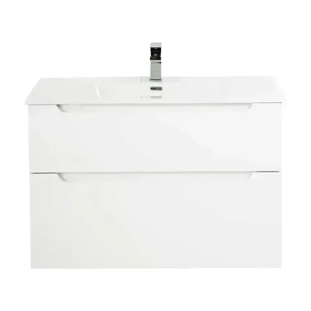 Тумба с раковиной BelBagno Etna-H60 100 белый глянец