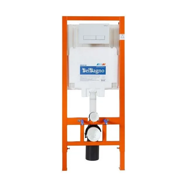 Кнопка смыва BelBagno MARMI BB009-MR-BIANCO, цвет-белый