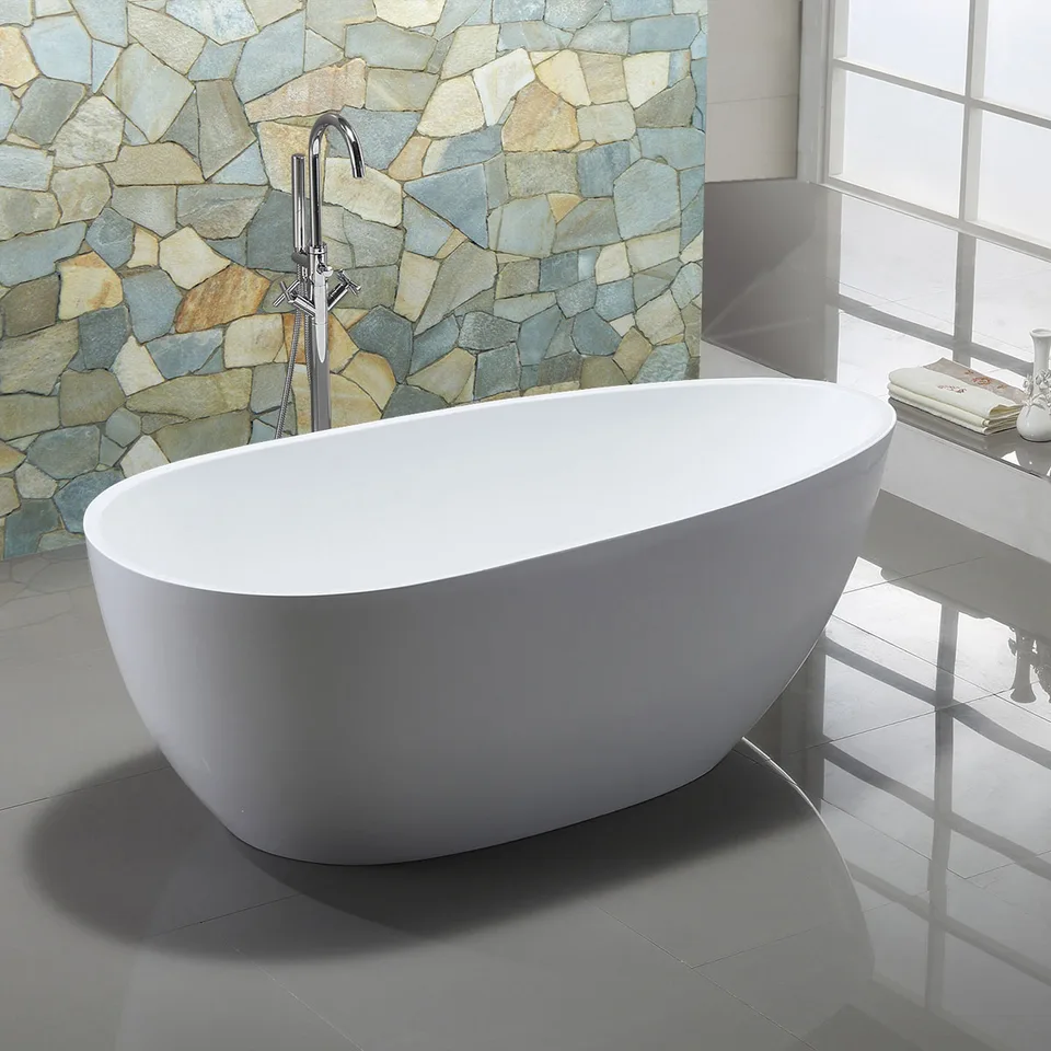 Ванна акриловая Vincea VBT-422-1700, 1700*800*600, цвет белый, слив-перелив в комплекте