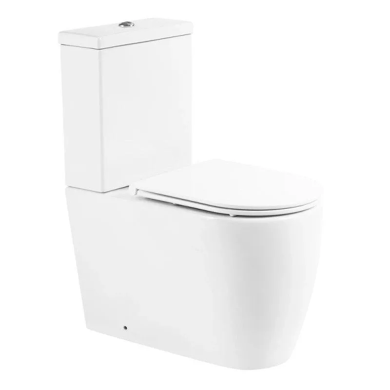 Унитаз-компакт BelBagno Марино (Marino) BB105CPR безободковый,горизонтальный выпуск с крышкой-сиденьем BB870SC
