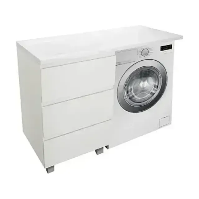 Тумба с раковиной Эстет Dallas Luxe 105 ФР-00009668 напольная левосторонняя 3 ящика