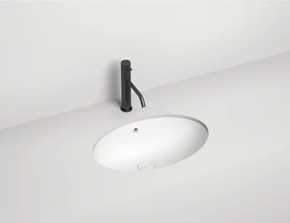 Встраиваемая раковина Salini Marea 12 S-Sense 56,5*39,5 белая матовая