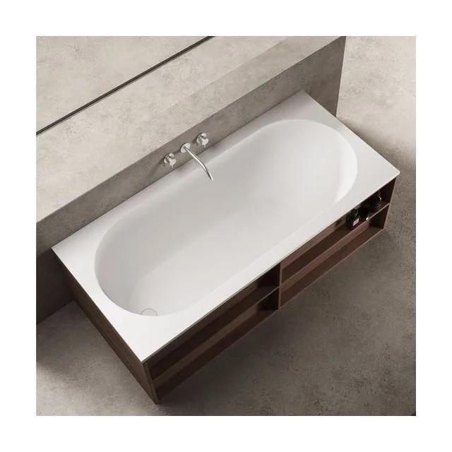 Ванна Vincea Солид Серфейс (Solid Surface) VBT-8SB1-1500 150x75 встраиваемая прямоугольная универсальная