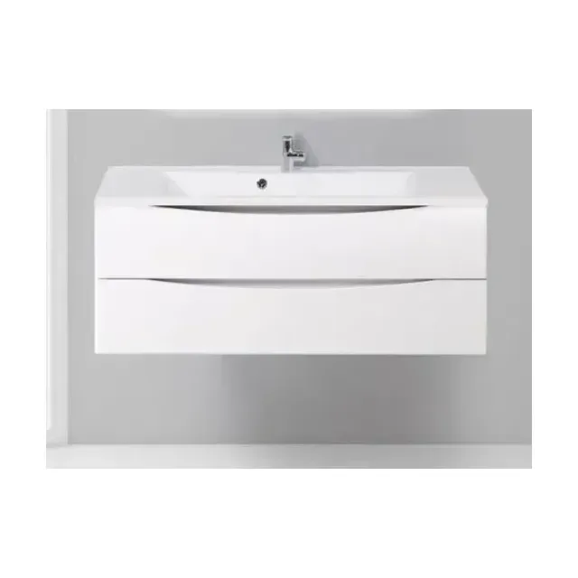 Тумба с раковиной BelBagno Марино-H60 (Marino-H60) 120 белый глянец