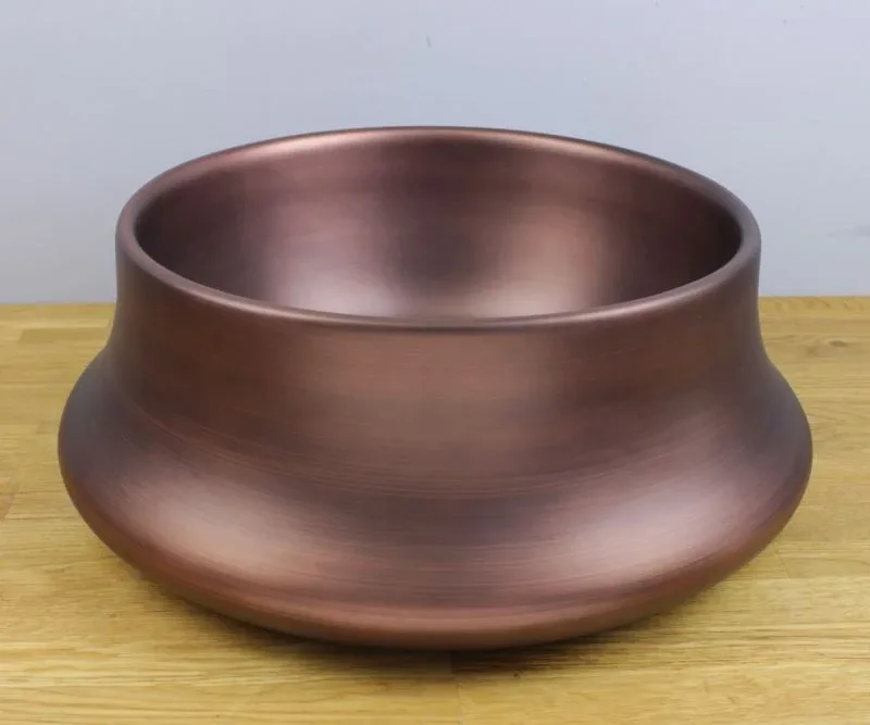 Накладная раковина Bronze DE Luxe Terracotta 1347MB 36*36 медная