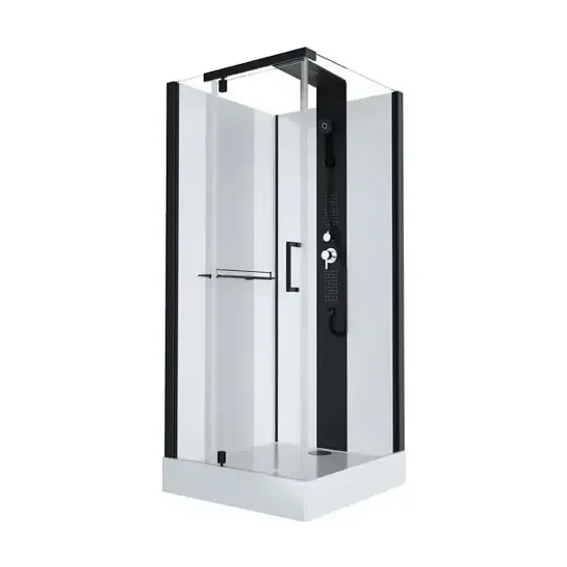 Душевая кабина Black & White Galaxy G8702 90х90х217 без крыши