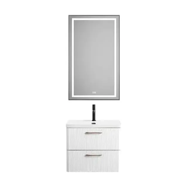 Комплект мебели BelBagno Дуэ (Due) 50 белый глянец