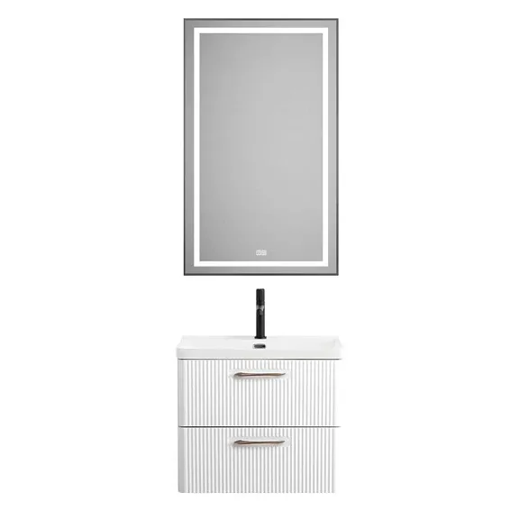Комплект мебели BelBagno Дуэ (Due) 50 белый глянец