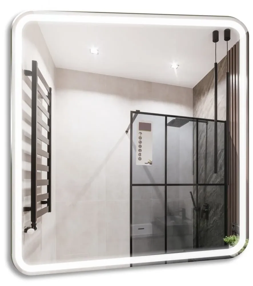 Зеркало Silver Mirrors Stiv neo 80*80 с Led-подсветкой инфракрасный выключатель