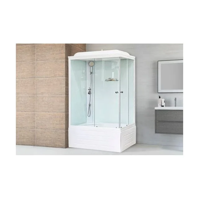Душевая кабина RB 8120BP5-WT-CH 1200x800x2170 L (белое/прозрачное)
