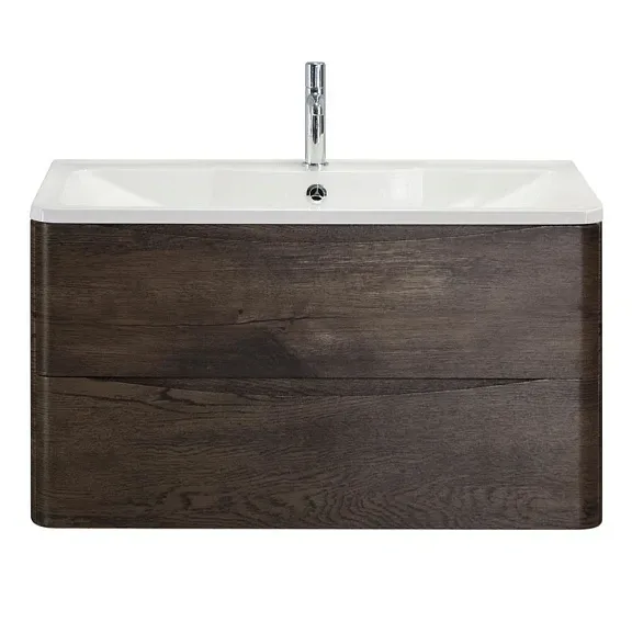 Тумба с раковиной BelBagno Аква (Acqua) 80 серый натуральный дуб