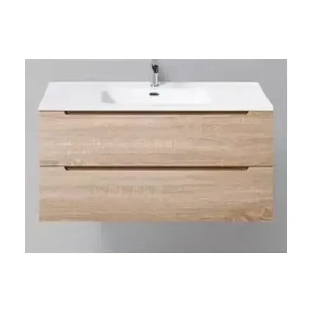 Тумба с раковиной BelBagno Этна (Etna) 100 белый дуб