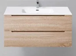 Тумба с раковиной BelBagno Этна (Etna) 100 белый дуб