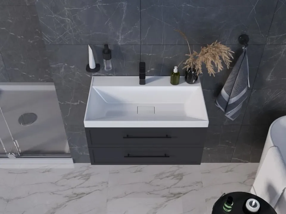Встраиваемая раковина Madera Classica Slim 60*36