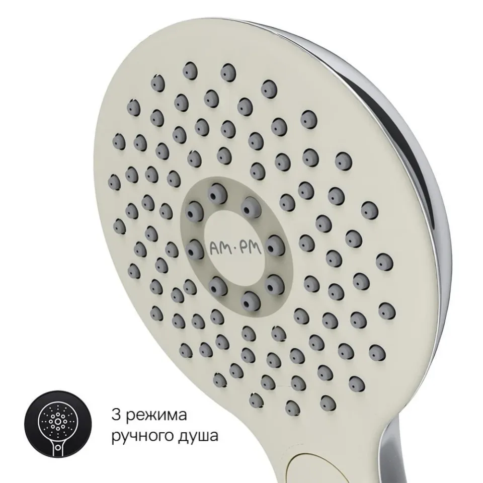 Смеситель AM.PM Инспаер 2.0 (Inspire 2.0) F50A01300 для ванны и душа хром
