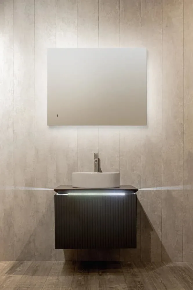 Зеркало Silver Mirrors Daster 70*90 с интерьерной Led-подсветкой инфракрасный выключатель