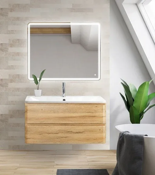 Комплект мебели BelBagno Албано (Albano) 90 дуб рустик