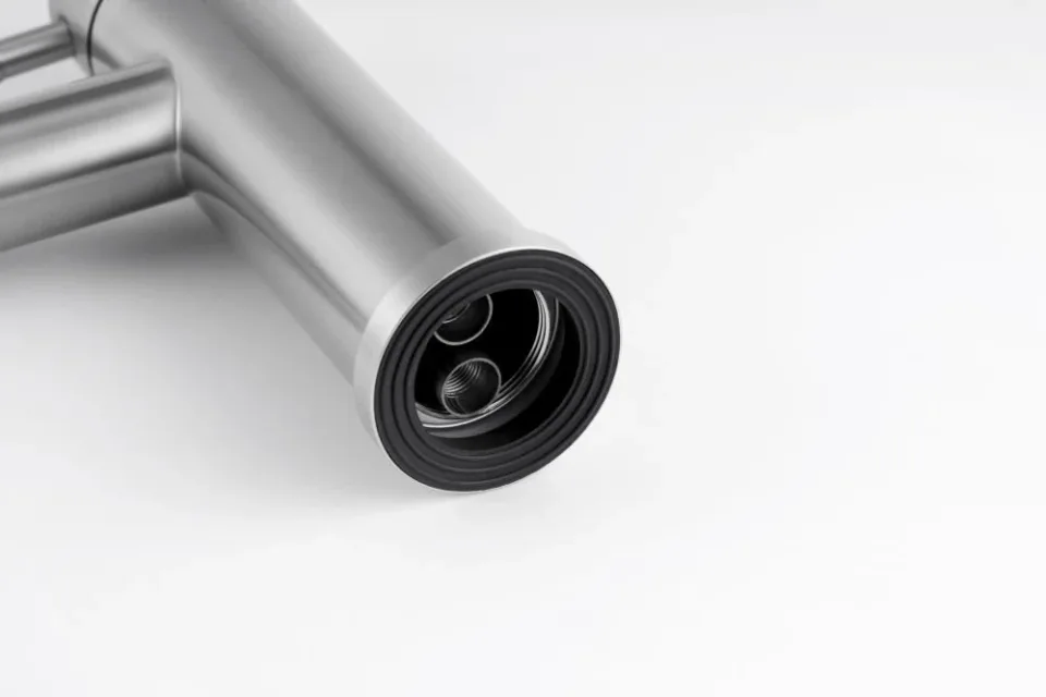 Смеситель Knotlor Течение/StreamLine SS-04 для раковины сатин