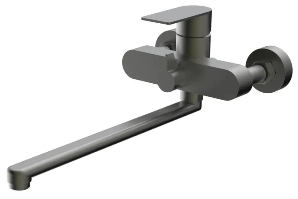 Смеситель Haiba HB22834-3 универсальный оружейная сталь