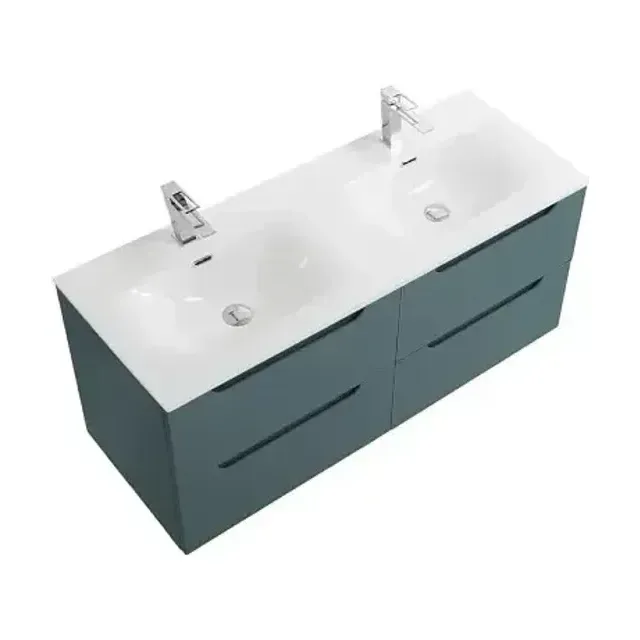 Тумба с раковиной BelBagno Этна (Etna) 120 голубая матовая (раковина BB-8099-120-2)