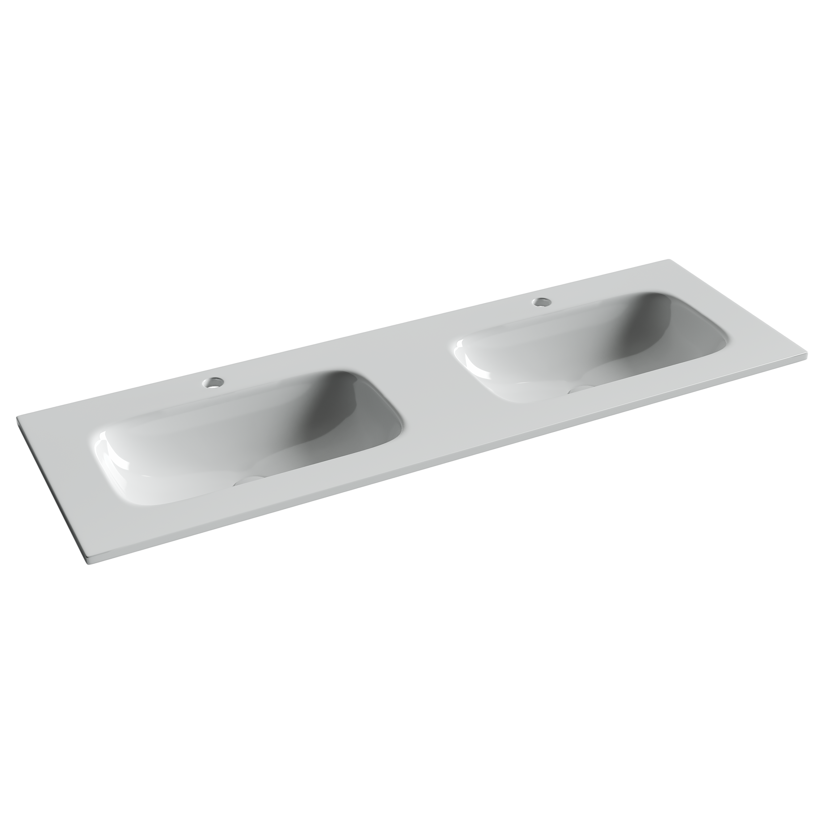 Раковина из сантехнического фарфора Ceramica Nova Грация (Grace) 141 см CN7022 накладная цвет белый