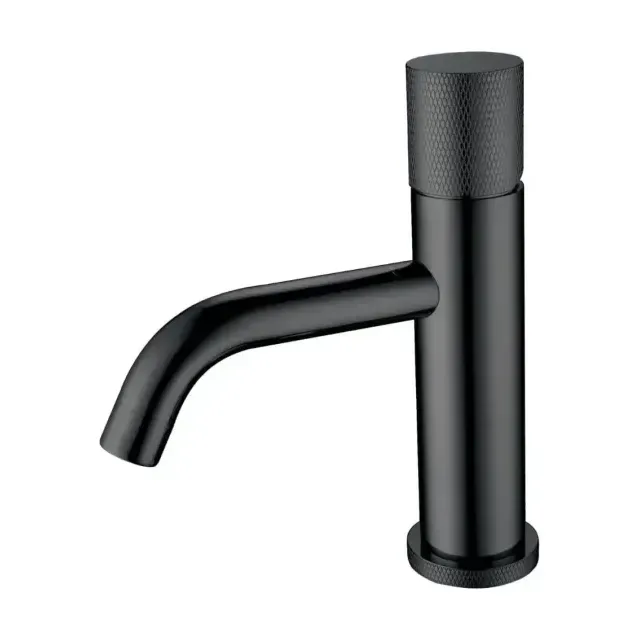 Смеситель Boheme Stick 121-BB.2 для раковины черный матовый ручка Touch
