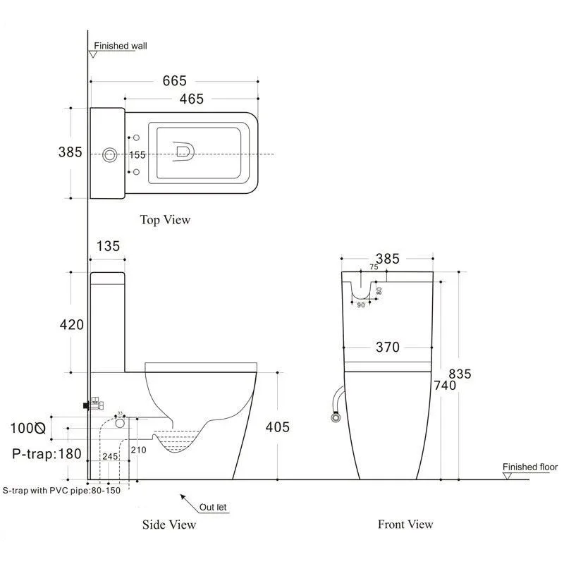 Унитаз-компакт Aquanet Tavr BL-103N-TPT безободковый с крышкой-сиденьем микролифт Slim