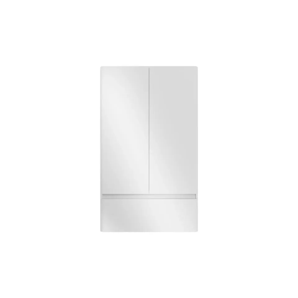 Шкаф Style Line Атлантика 60*100 белый глянец