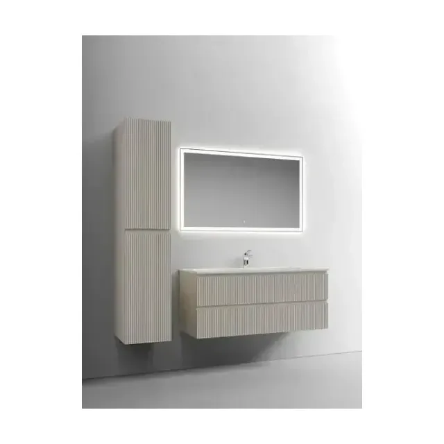 Комплект мебели Sancos Сноб Т/Snob T 120 Beige Soft (раковина Element CN7017)