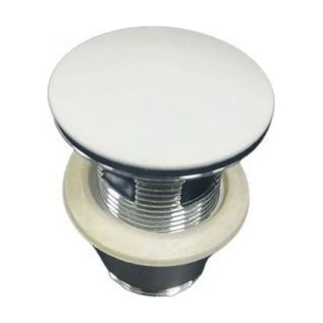 Донный клапан для ванны Astra-Form Click-Clack, белый глянцевый, 08010048